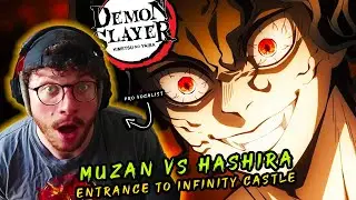 Pro Vocalist is REACTS to "Muzan vs Hashira" (Entrance to Infinity Castle) | DEMON SLAYER OST