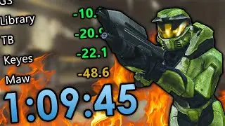 I GOT MY FIRST HALO CE SUB 1:10 SPEEDRUN THIS STREAM