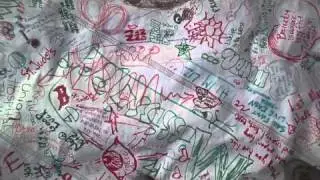 Bonnaroo 2010- Giant Get Well Card for Cancer Patients