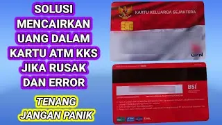 Solusi ATM KKS BSI Error & Rusak Ambil Saja Uang Dengan Buku Tabungan Ke Bank BSI