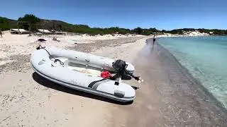 #Corsica #PortoVecchio #strand juni 2023 | wandelen over het strand van Acciaju (Acciaghju) 🏖️.