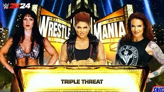 WWE 2K24 CHYNA vs  LITA VS BETH PHOENIX Early Access