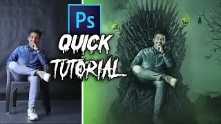 King of Ghost Town | Photoshop Quick Tutorial #4