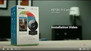 How to Set Up the HD Wi Fi Camera DCS 936L