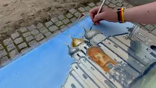 The Cathedral of St. Sophia. Novgorod | Timelapse video of my work process