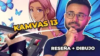 Huion Kamvas 13 - Reseña + Dibujo🧑‍🎨✍️ #huion