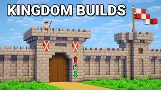 15+ KINGDOM Build Hacks In Minecraft!