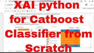 Heart Disease Detection with XAI Python / XAI Scratch Python Catboost 