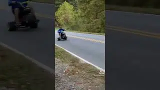 Mini trike wheelies