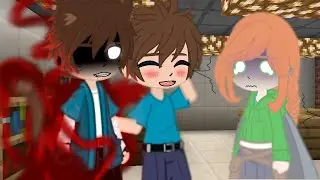Dangerous cat Herobrine 😱/Опасный кот Херобрин 😱||