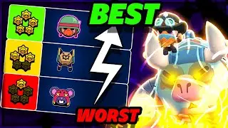 RANKING ALL BRAWLERS Meta Tier List - March 2025