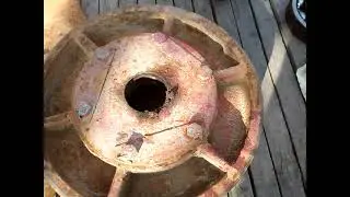 Подшипник для железного колеса на оси