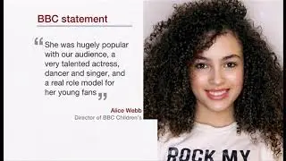 Mya-Lecia Naylor passes away (2002 - 2019) (UK) - BBC News - 18th April 2019