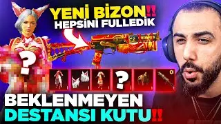 YENİ BİZON VE KİMSENİN BEKLEMEDİĞİ SÜRPRİZ KUTU GELDİ!! 😮 TEK ATIP FULLEDİK! | PUBG MOBILE