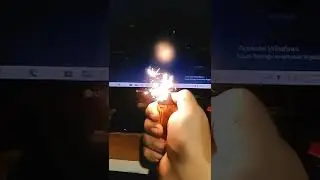 video korek api slow montion