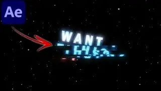 Adobe After Effects: Epic Glitchy Holomatrix Text Tutorial
