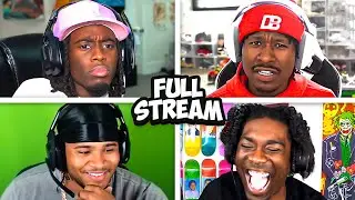 BruceDropEmOff x Duke Dennis x Kai Cenat x Fanum FULL STREAM.. (HILARIOUS)