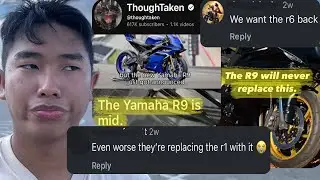 the motorcycle community hates the new Yamaha R9