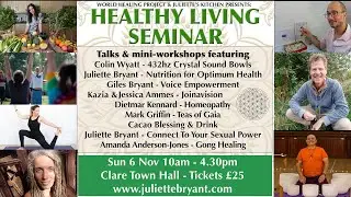 Healthy Living Seminar - Nov 6, Clare