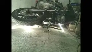 Дуги на Honda CB1000 за 2 минуты