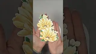 Lovely Cosmos Layering Stencils - complete video is on our channel!