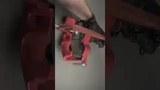 Installing a New Brake Pad Into a Caliper | PowerStop #shorts #diy