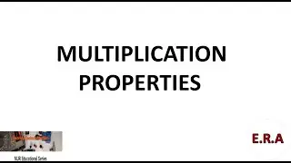Multiplication Properties. Tagalog