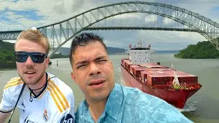 ESPAÑOL queda ASOMBRADO con el CANAL de Panamá 🇵🇦 Ft. @ramilladeaventura