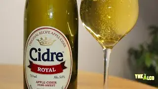 Belarusian cider Cidre Royal DEMI-SWEET - reduce sugar and natural shock absorber and will be TOP!