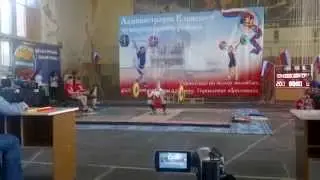 толчок 53 кг Седых Таисия