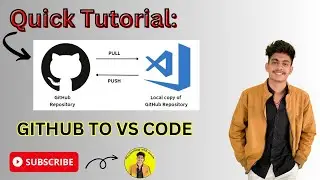 How to get project from Github to visual studio code | technologywithamit