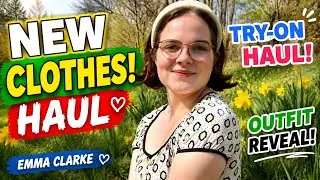 NEW CLOTHES HAUL 2026 👗 Trying On Cute Tops & Dresses | Emma Clarke