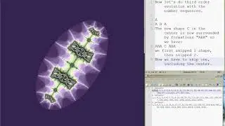 n-th Order Evolution on a straight line Mandelbrot zoom method