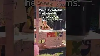 We are grateful our founder, Alex Scott, didn’t give up on her dreams! 💛 #childhoodcancer #reels