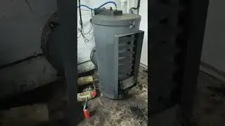Печь работающая на отработке