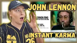 AMAZING!| FIRST TIME HEARING John Lennon - Instant Karma (We All Shine On) REACTION