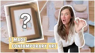 I made contemporary art from faux pebbles | If Only April