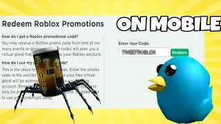 Free Roblox item code on mobile 2023!!!