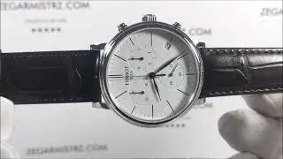 Zegarek Tissot Carson Premium Chronograph T122.417.16.011.00 (T1224171601100) zegarmistrz.com