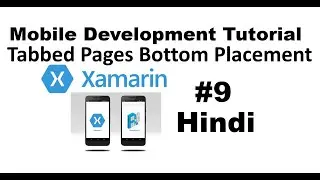 Xamarin.Forms Tutorial For Beginners 9 : Tabbed Pages Bottom side in Android