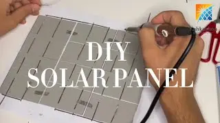Quyosh batareyasini uy sharoitida yasash | Homemade solar panel | #solarenergy #uzbekistan #diy