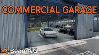 How To Unlock The Big Garage In BeamNG Drive Career Mode (Commerical Garage)