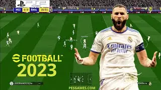 PES 2023 PS2 - PlayStation 2 Console Gameplay