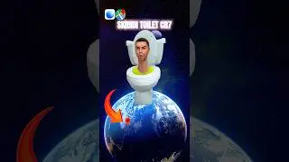 Found Skibidi Toilet Ronaldo CR7 in UEFA EURO on Google Earth! 