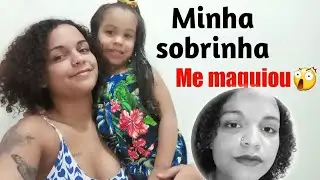 DEIXEI MINHA SOBRINHA DE 3 ANOS ME MAQUIAR