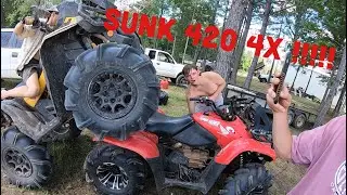 Wild Country OffRoad- Memorial Day Weekend Ride- sunk the 420 4x