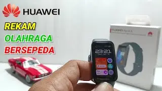 Cara Merekam Olahraga Bersepeda Huawei Band 8
