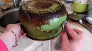 Эту КАСТРЮЛЮ не мыли 10 лет, а я за 10 МИНУТ