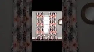 #shorts# printed curtains style your windows#