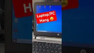 Laptop/PC Hang problem #laptoprepair